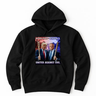 Republican Democrats United Against Evil Trump Kennedy Hoodie