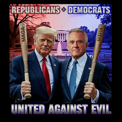 Republican Democrats United Against Evil Trump Kennedy T-Shirt