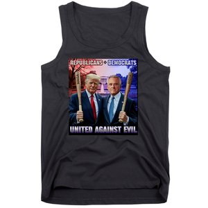 Republican Democrats United Against Evil Trump Kennedy Tank Top