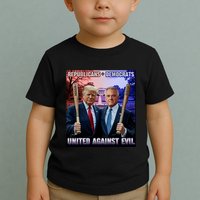 Republican Democrats United Against Evil Trump Kennedy Toddler T-Shirt