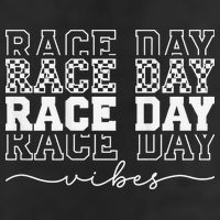 Race Day Vibes Checkered Coquette Bow Car Racing Race Day 7 Panel Mesh Trucker Snapback Hat