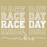 Race Day Vibes Checkered Coquette Bow Car Racing Race Day T-Shirt