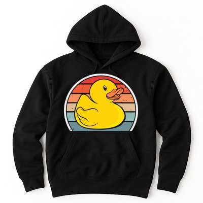 Rubber Duck Vintage Rubber Duckie Retro Hoodie