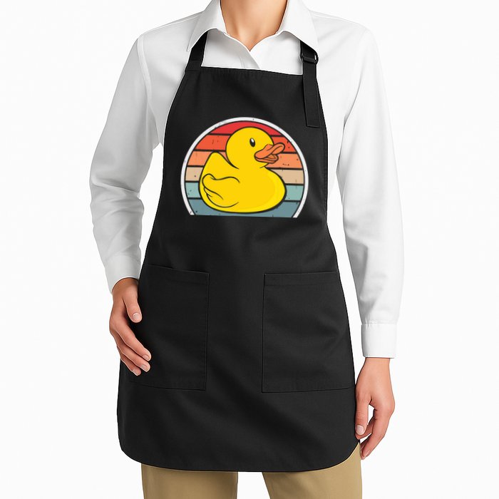 Rubber Duck Vintage Rubber Duckie Retro Apron