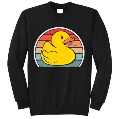 Rubber Duck Vintage Rubber Duckie Retro Sweatshirt