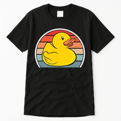 Rubber Duck Vintage Rubber Duckie Retro Tall T-Shirt