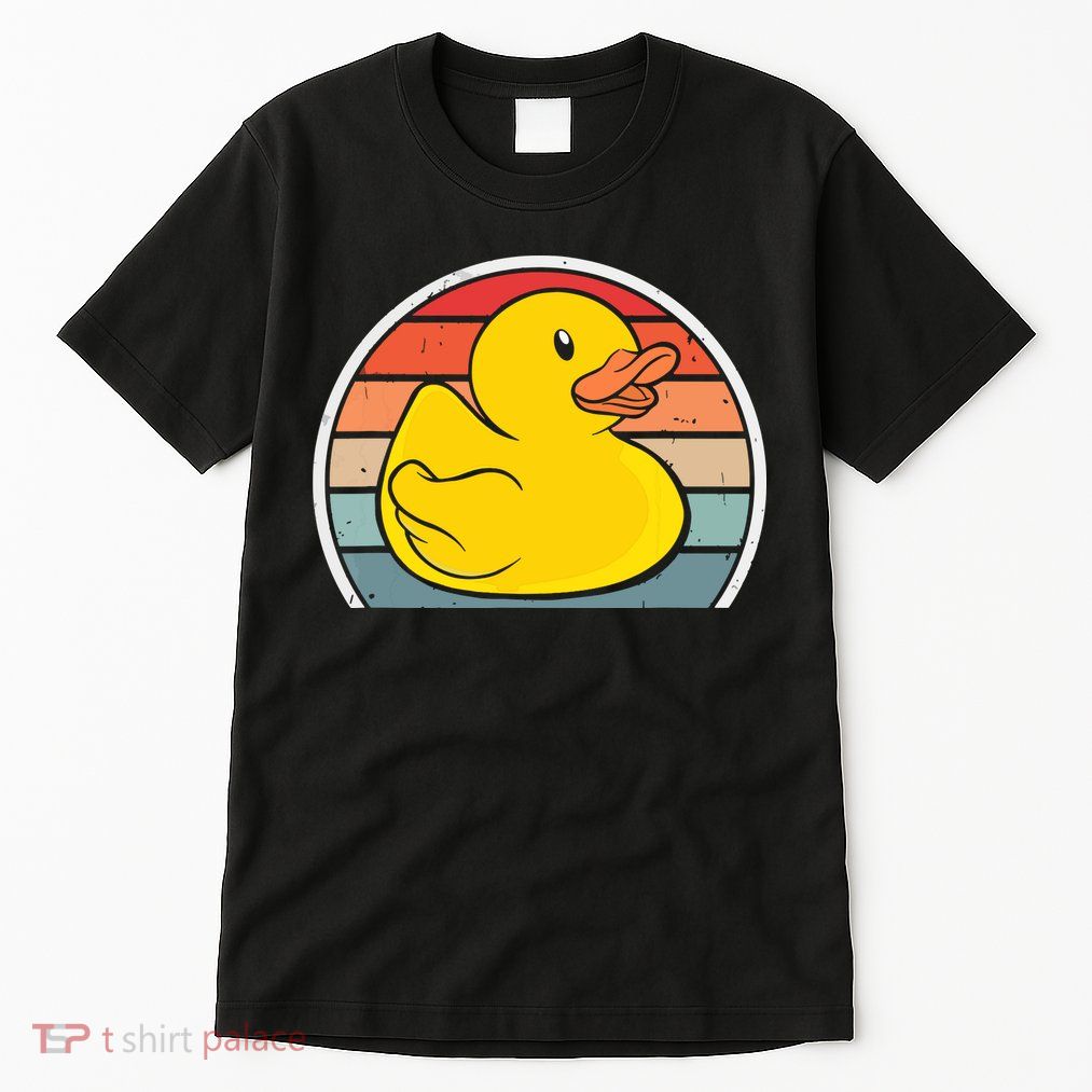 Rubber Duck Vintage Rubber Duckie Retro Tall T-Shirt