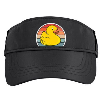 Rubber Duck Vintage Rubber Duckie Retro Adult Drive Performance Visor