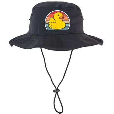 Rubber Duck Vintage Rubber Duckie Retro Bucket Hat