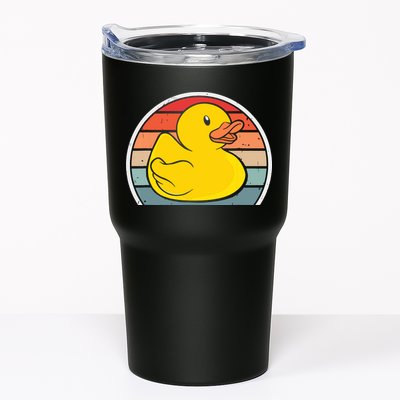 Rubber Duck Vintage Rubber Duckie Retro Tumbler