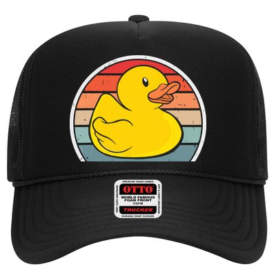 Rubber Duck Vintage Rubber Duckie Retro Trucker Hat