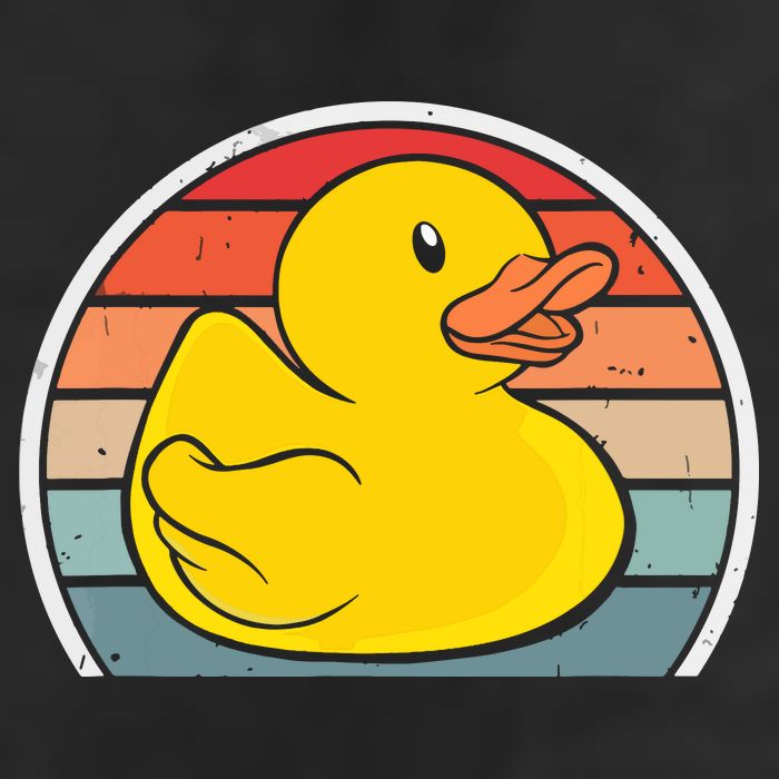 Rubber Duck Vintage Rubber Duckie Retro Hat