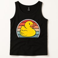 Rubber Duck Vintage Rubber Duckie Retro Tank Top
