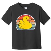 Rubber Duck Vintage Rubber Duckie Retro Toddler T-Shirt