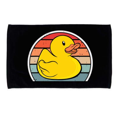 Rubber Duck Vintage Rubber Duckie Retro Microfiber Hand Towel