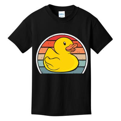 Rubber Duck Vintage Rubber Duckie Retro Kids T-Shirt