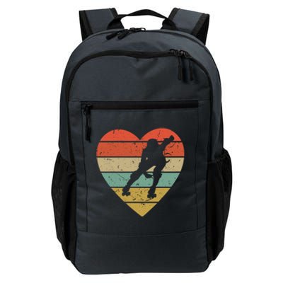 Roller Derby Vintage Design Retro Skater Player Heart Sport Gift Daily Commute Backpack