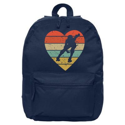 Roller Derby Vintage Design Retro Skater Player Heart Sport Gift 16 in Basic Backpack