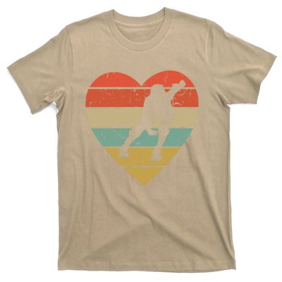 Roller Derby Vintage Design Retro Skater Player Heart Sport Gift T-Shirt