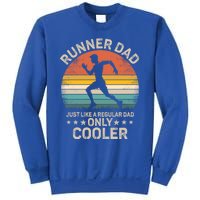 Runner Dad Vintage Funny Marathon Running Father’S Day Gift Sweatshirt