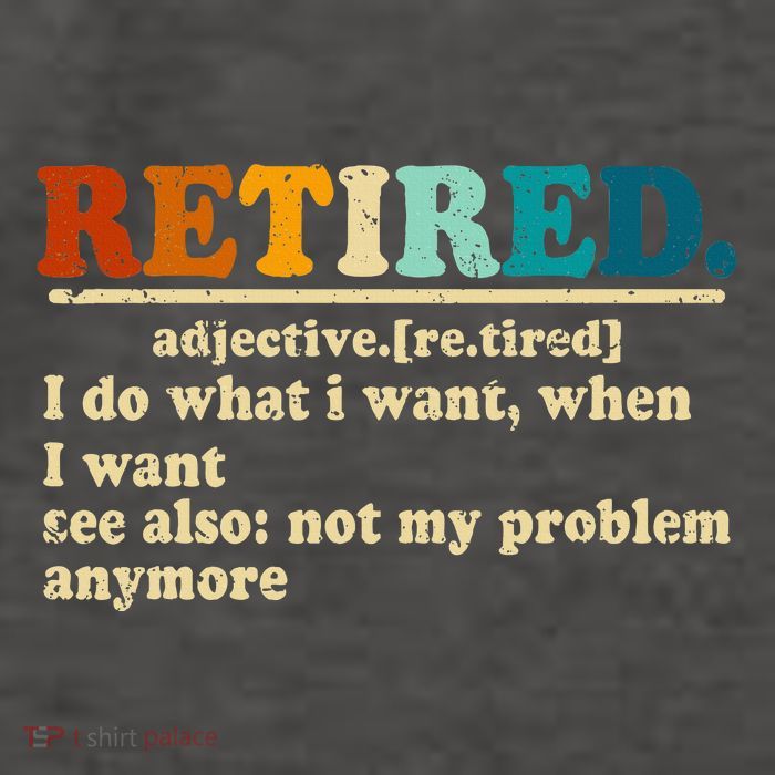 Retired Definition Vintage Hilarious Retirement Vector Backpack