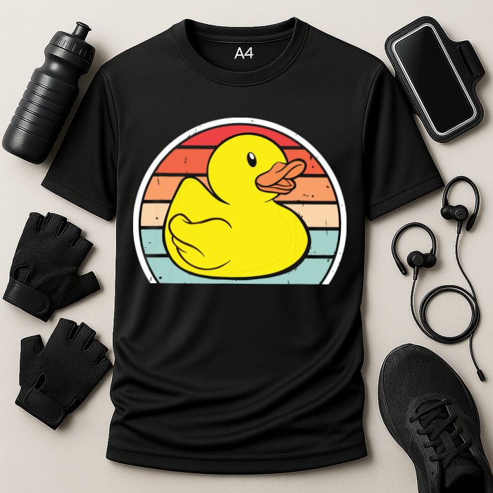 Rubber Duck Vintage Rubber Duckie Retro Performance Shirt