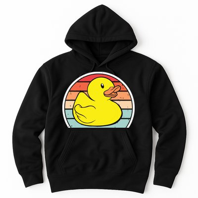 Rubber Duck Vintage Rubber Duckie Retro Hoodie