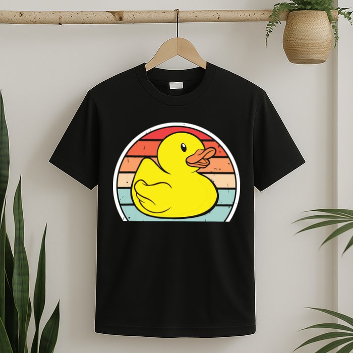 Rubber Duck Vintage Rubber Duckie Retro T-Shirt