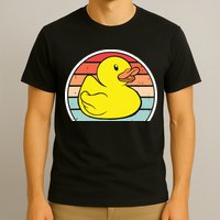 Rubber Duck Vintage Rubber Duckie Retro T-Shirt