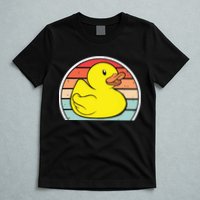 Rubber Duck Vintage Rubber Duckie Retro T-Shirt
