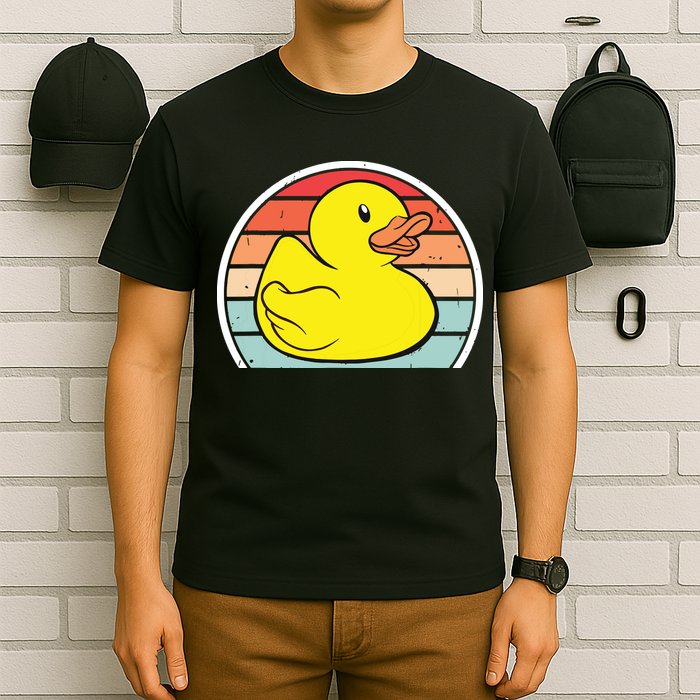 Rubber Duck Vintage Rubber Duckie Retro T-Shirt