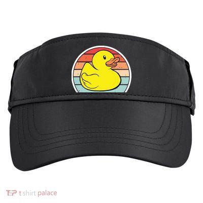 Rubber Duck Vintage Rubber Duckie Retro Adult Drive Performance Visor