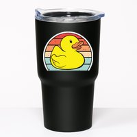 Rubber Duck Vintage Rubber Duckie Retro Tumbler