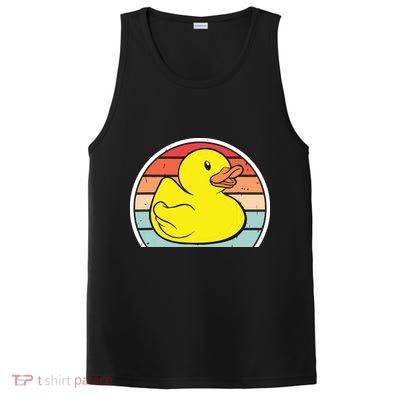 Rubber Duck Vintage Rubber Duckie Retro PosiCharge Competitor Tank