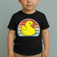 Rubber Duck Vintage Rubber Duckie Retro Toddler T-Shirt