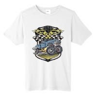 Retro Distressed Vintage Monster Truck Tall Fusion ChromaSoft Performance T-Shirt