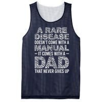 Rare Disease Warrior Dad Rare Disease Awareness Father Mesh Reversible Basketball Jersey Tank