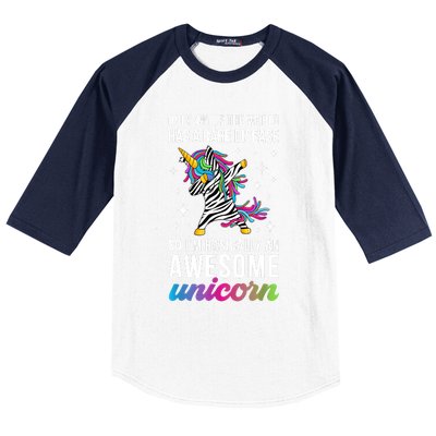 Rare Disease Warrior Unicorn Rare Disease Awareness Baseball Sleeve Shirt