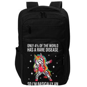 Rare Disease Warrior Unicorn Awareness Impact Tech Backpack