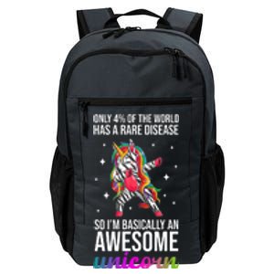 Rare Disease Warrior Unicorn Awareness Daily Commute Backpack