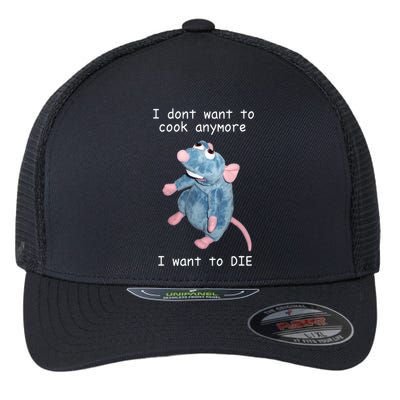 Remy DoesnT Want To Cook Anymore Flexfit Unipanel Trucker Cap