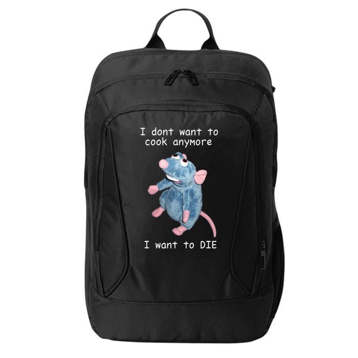 Remy DoesnT Want To Cook Anymore City Backpack