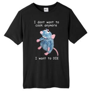 Remy DoesnT Want To Cook Anymore Tall Fusion ChromaSoft Performance T-Shirt