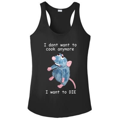 Remy DoesnT Want To Cook Anymore Ladies PosiCharge Competitor Racerback Tank