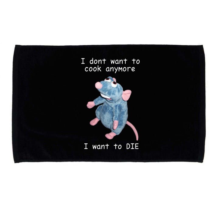 Remy DoesnT Want To Cook Anymore Microfiber Hand Towel