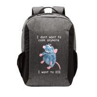 Remy DoesnT Want To Cook Anymore Vector Backpack