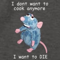 Remy DoesnT Want To Cook Anymore Vector Backpack