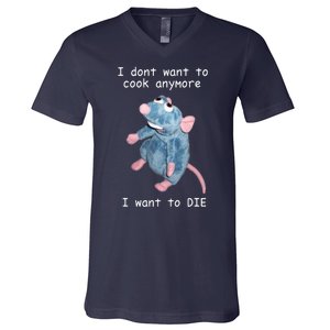 Remy DoesnT Want To Cook Anymore V-Neck T-Shirt