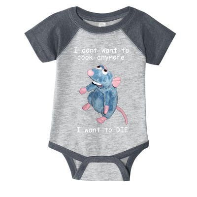 Remy DoesnT Want To Cook Anymore Infant Baby Jersey Bodysuit