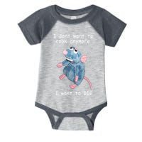 Remy DoesnT Want To Cook Anymore Infant Baby Jersey Bodysuit